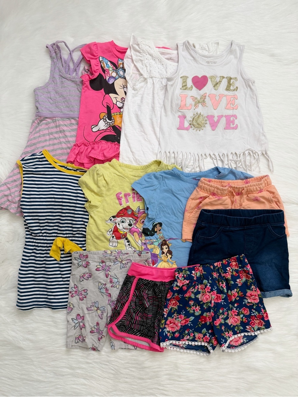 Girls Toddler 4T Summer Clothes LOT